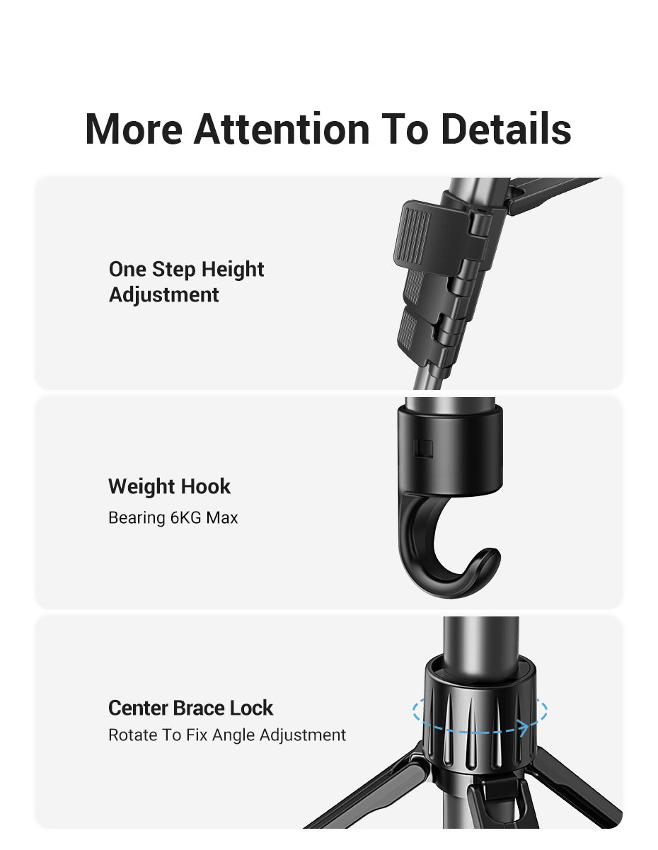 UGREEN Professional Tripod for Phone & Camera 15187