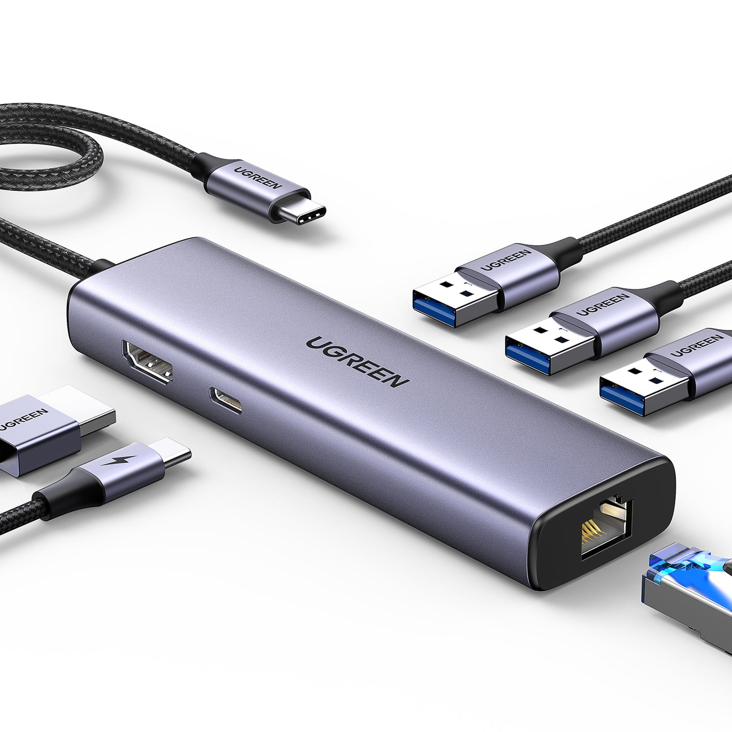 UGREEN USB-C Multifunction Adapter 15598