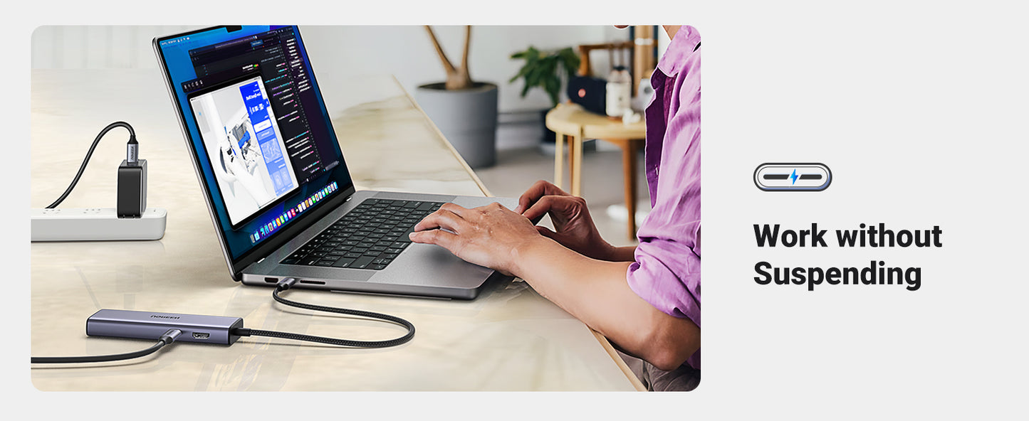 UGREEN USB-C Multifunction Adapter 15598