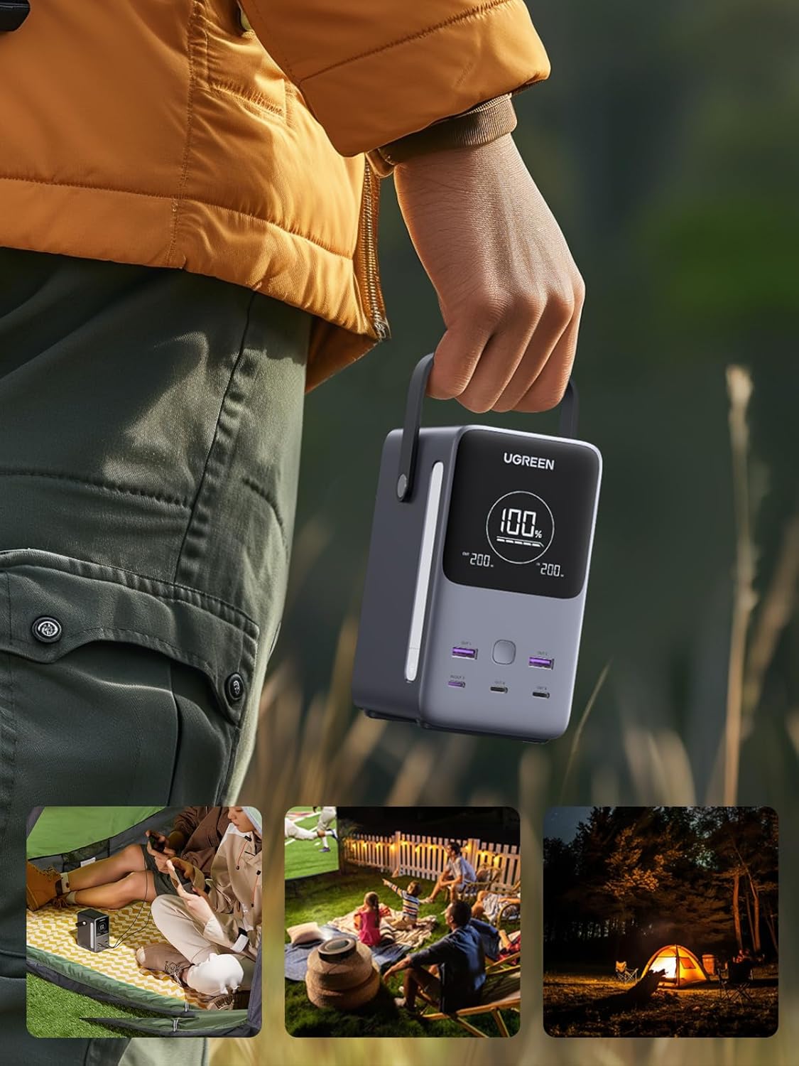 UGREEN 48000mAh 300W Fast Charging Power Bank 25286