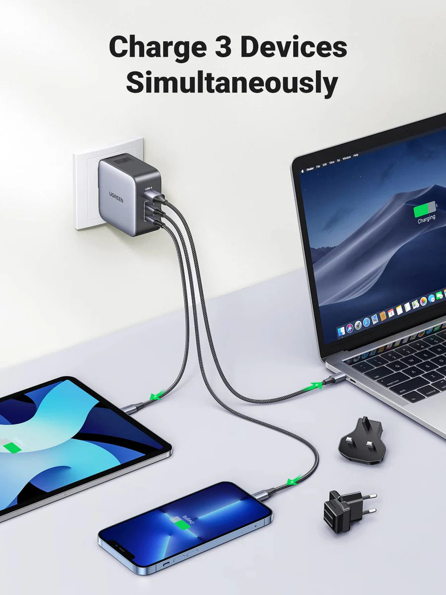 UGREEN GaN 65W Fast Charger (3-Port) 90409