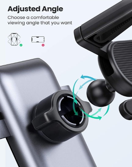UGREEN Gravity Phone Holder for Round Air Vent 30401