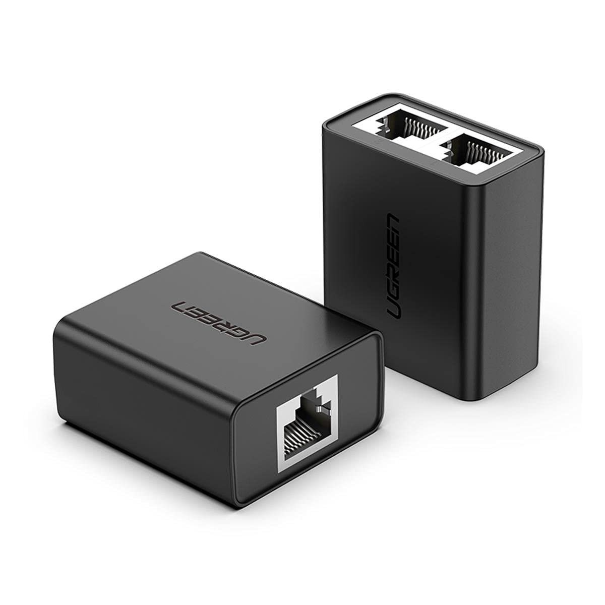 UGREEN RJ45 Splitter Adapter 2 Pack (Black) 50923