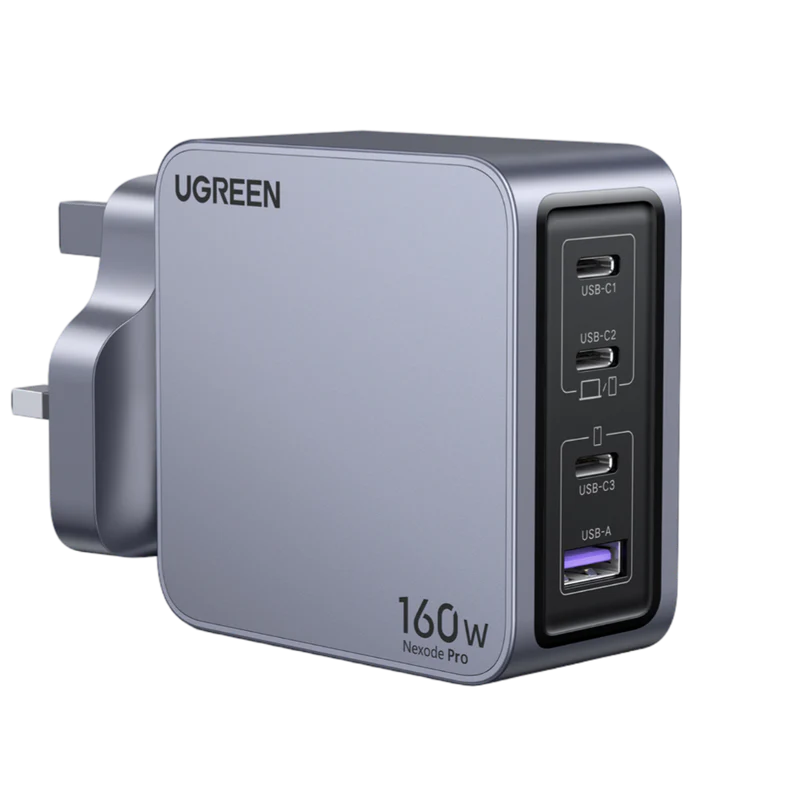 UGREEN Nexode Pro 160W 4-Port GaN Fast Charger Set UK 25878