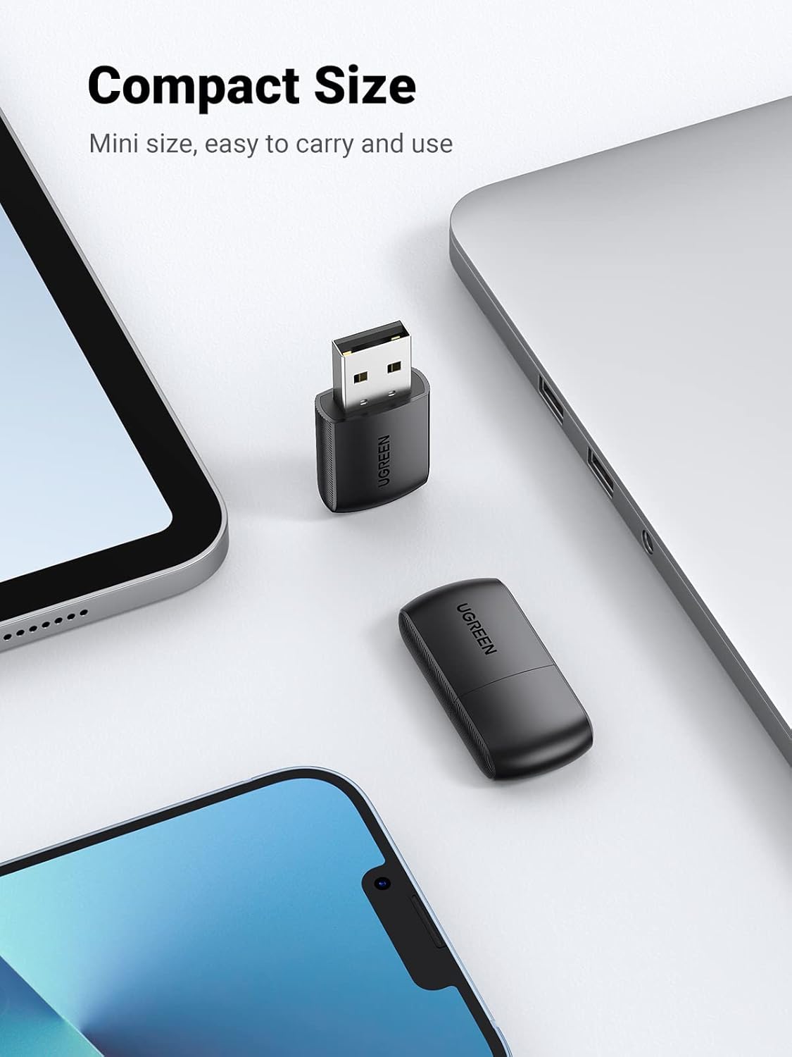 UGREEN AC650 11ac Dual-Band Wireless USB Adapter 20204