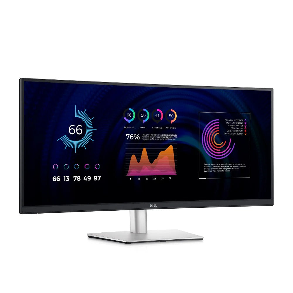 Dell 34-Inch Curved USB-C Hub Monitor P3424WE
