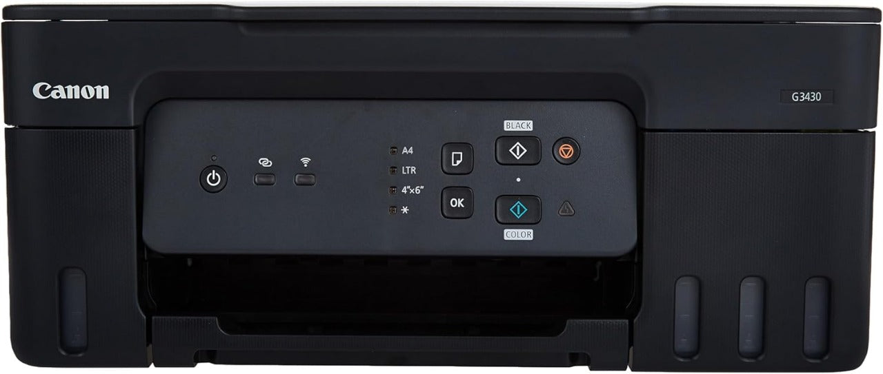 Canon PIXMA G3430 Wireless Colour 3-in-1 Refillable MegaTank Printer