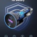 UGREEN 35025 130W 3-Port Fast Car Charger