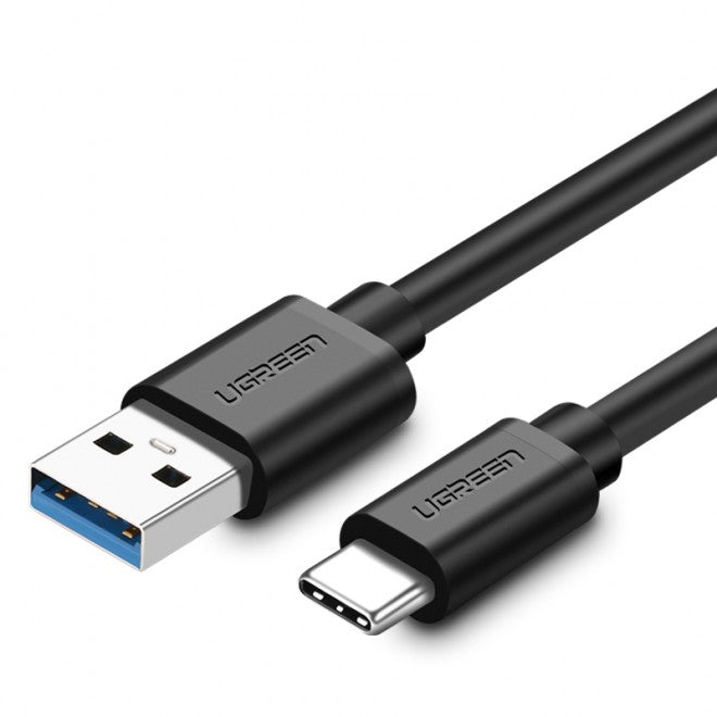 UGREEN USB 3.0 A Male to Type C Male Cable Nickel Plating 1m (black) 20882