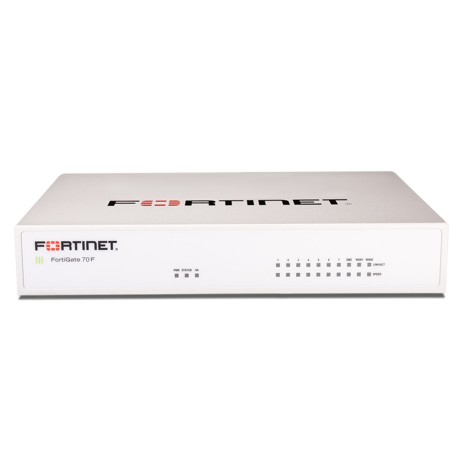 Fortinet FortiGate 70F 10 x GE RJ45 ports (including 7 x Internal Ports, 2 x WAN Ports, 1 x DMZ Port) BUNDLE