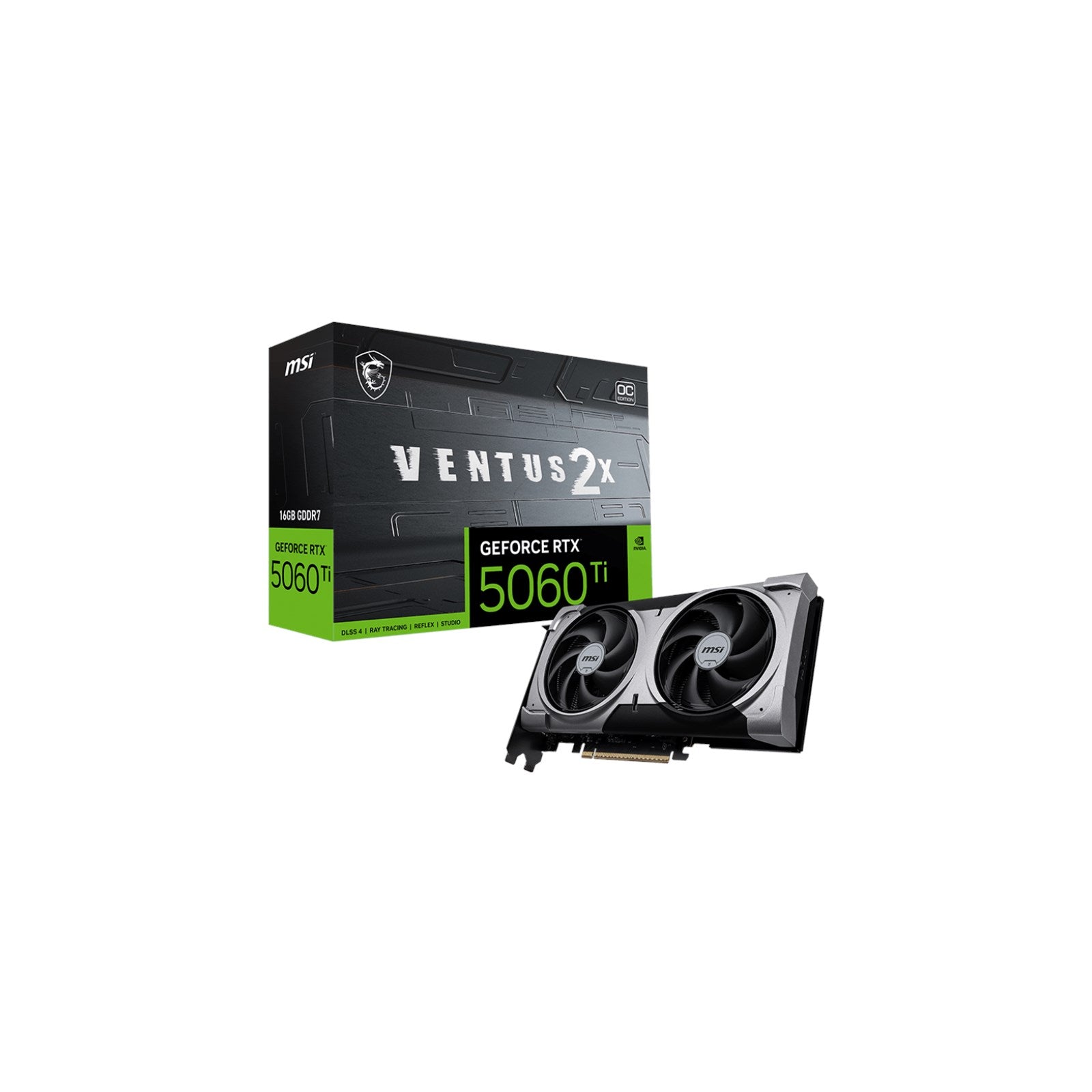 ASUS Dual GeForce RTX 5060 Ti 16GB GDDR7 OC Edition Graphics Card