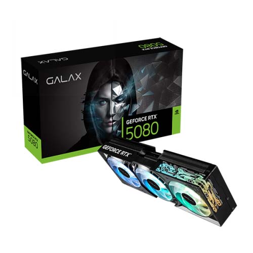 GALAX GeForce RTX 5080 1-Click OC Graphics Card