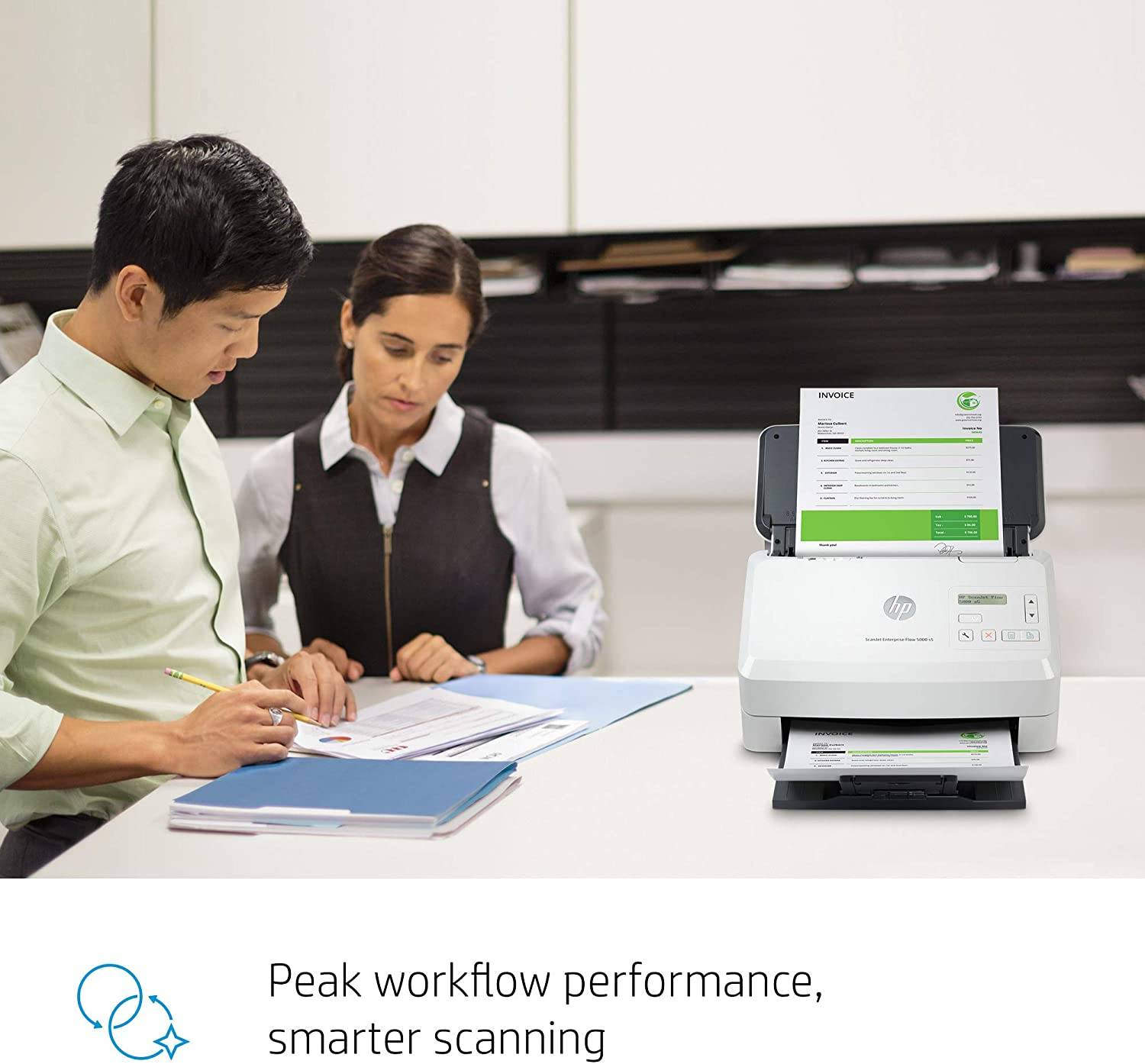 HP ScanJet Enterprise Flow 5000 s5 Scanner 6FW09A
