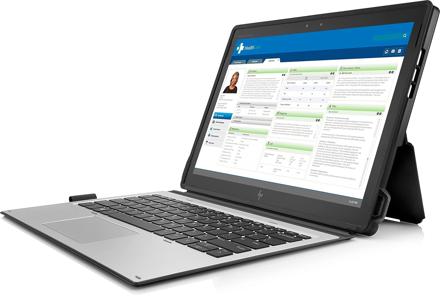 Genuine HP x2  Heathcare Protective Case with Shoulder Strap