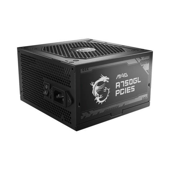 MSI MAG A750GL PCIE5 750W Modular Power Supply 306-7ZP8B18-CE0
