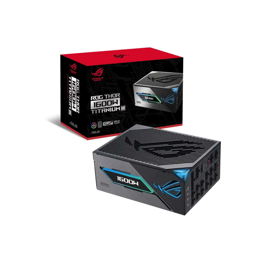 Asus Rog Thor 1600W ATX Power Supply 90YE00K0-B0NA00