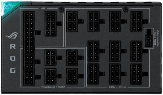 Asus Rog Thor 1600W ATX Power Supply 90YE00K0-B0NA00