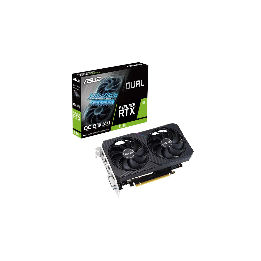Asus 90YV0GH6 Dual GeForce RTX™ 3050 V2 OC Edition Graphics Card