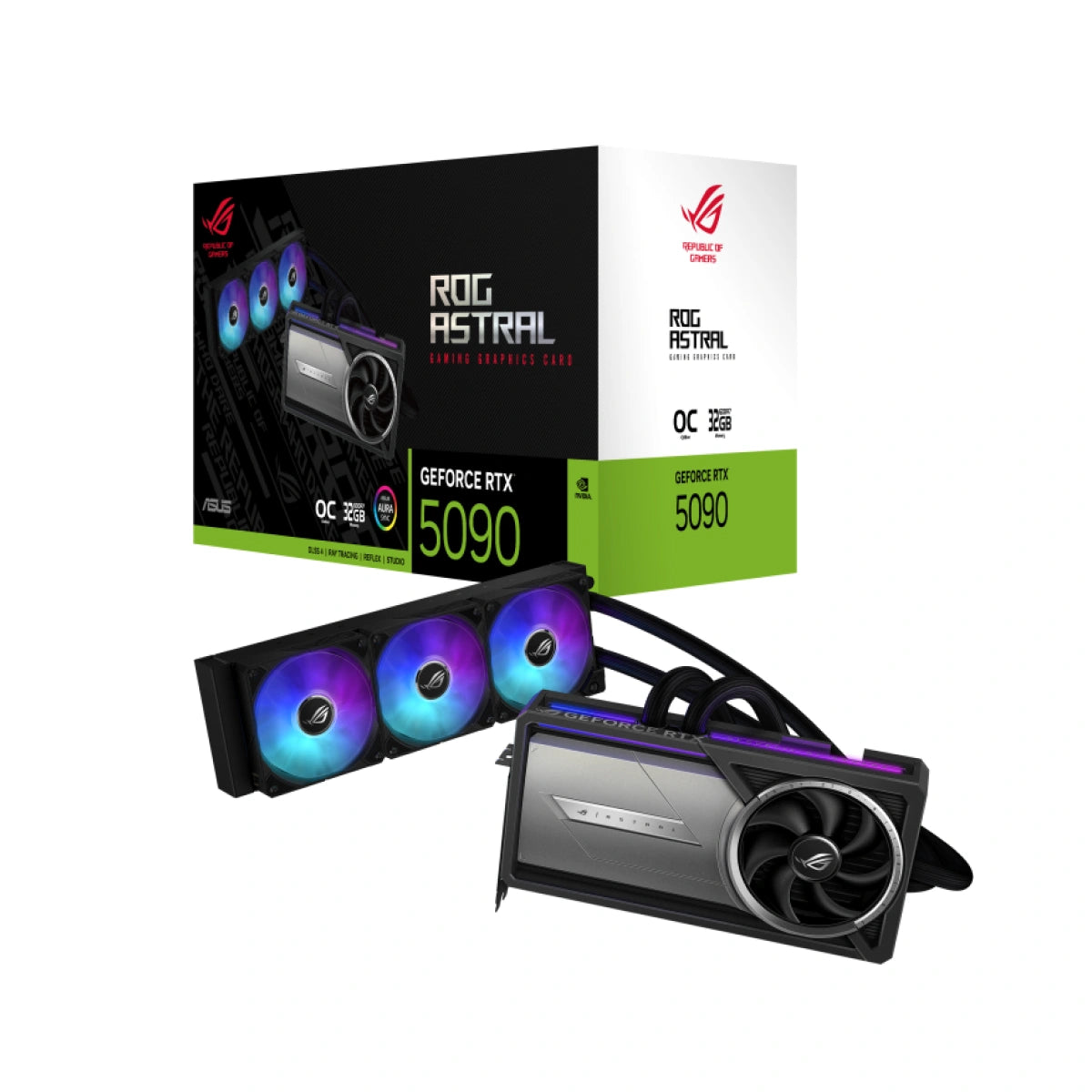 ASUS ROG Astral LC GeForce RTX 5090 OC Edition Graphics Card