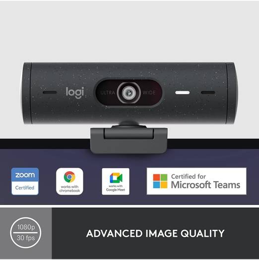 Logitech Brio 500 Full HD 1080p Webcam 960-001422