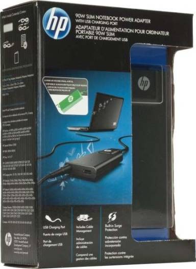 HP 90W Slim Power Adapter for Laptop BT796AA