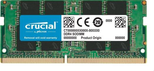 Crucial 16GB DDR4 SODIMM Memory Module CB16GS3200