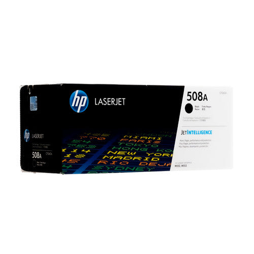 HP 508A Black Original LaserJet Toner Cartridge | CF360A