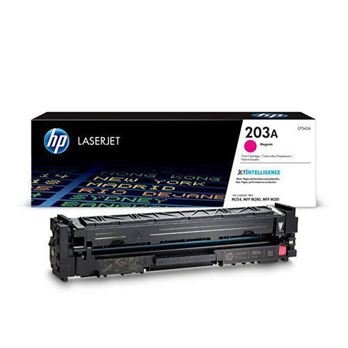 HP 203A Magenta Original LaserJet Toner Cartridge (CF543A)