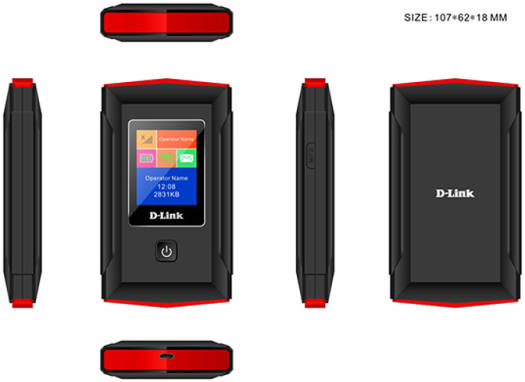 D-Link DWR-932M Mobile Router DWR-932M/A2