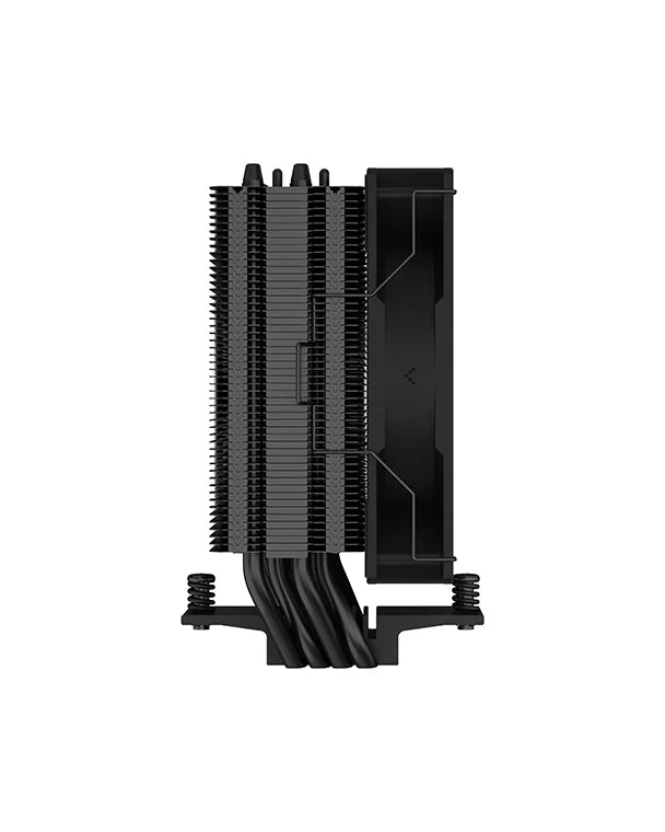 DeepCool AG400BKARGB is a single tower 120mm CPU cooler