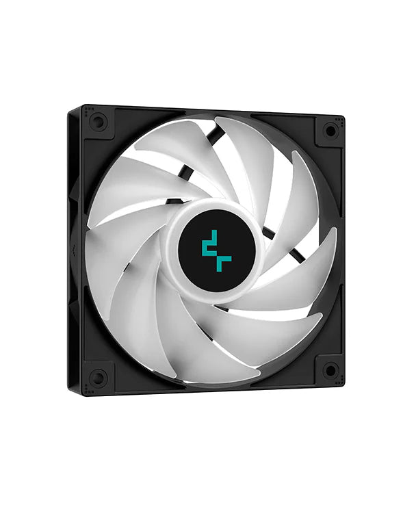 DeepCool AG400BKARGB is a single tower 120mm CPU cooler