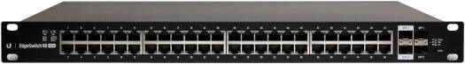 Ubiquiti EdgeSwitch 48 PoE 1U High Rackmount Switch ES-48-500W