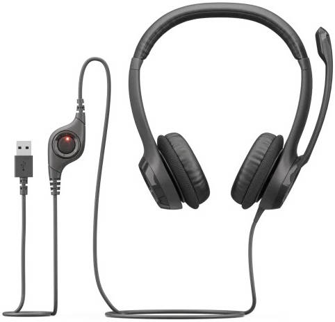Logitech H390 Wired Headset 981-000406