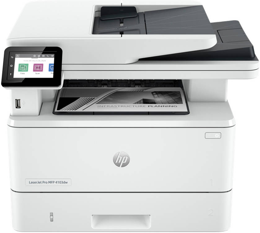 HP LASERJET PRO MFP 4103FDW PRINTER 2Z629A