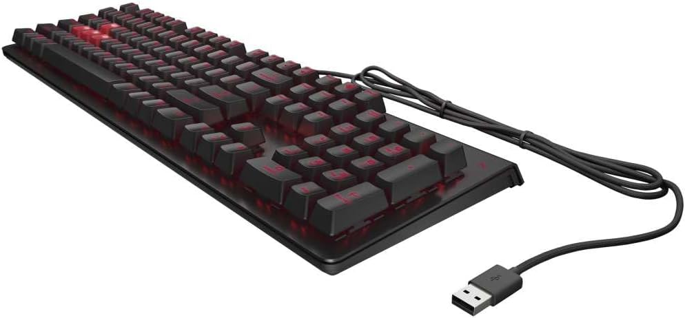 HP Omen Encoder Mechanical Gaming Wired Keyboard 6YW76AA