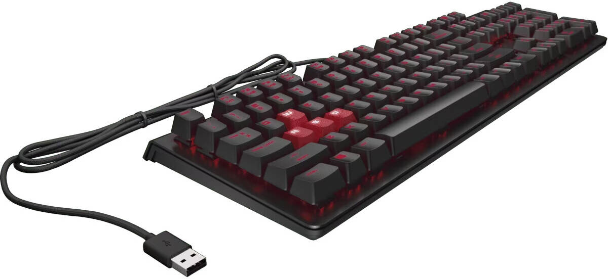 HP Omen Encoder Mechanical Gaming Wired Keyboard 6YW76AA