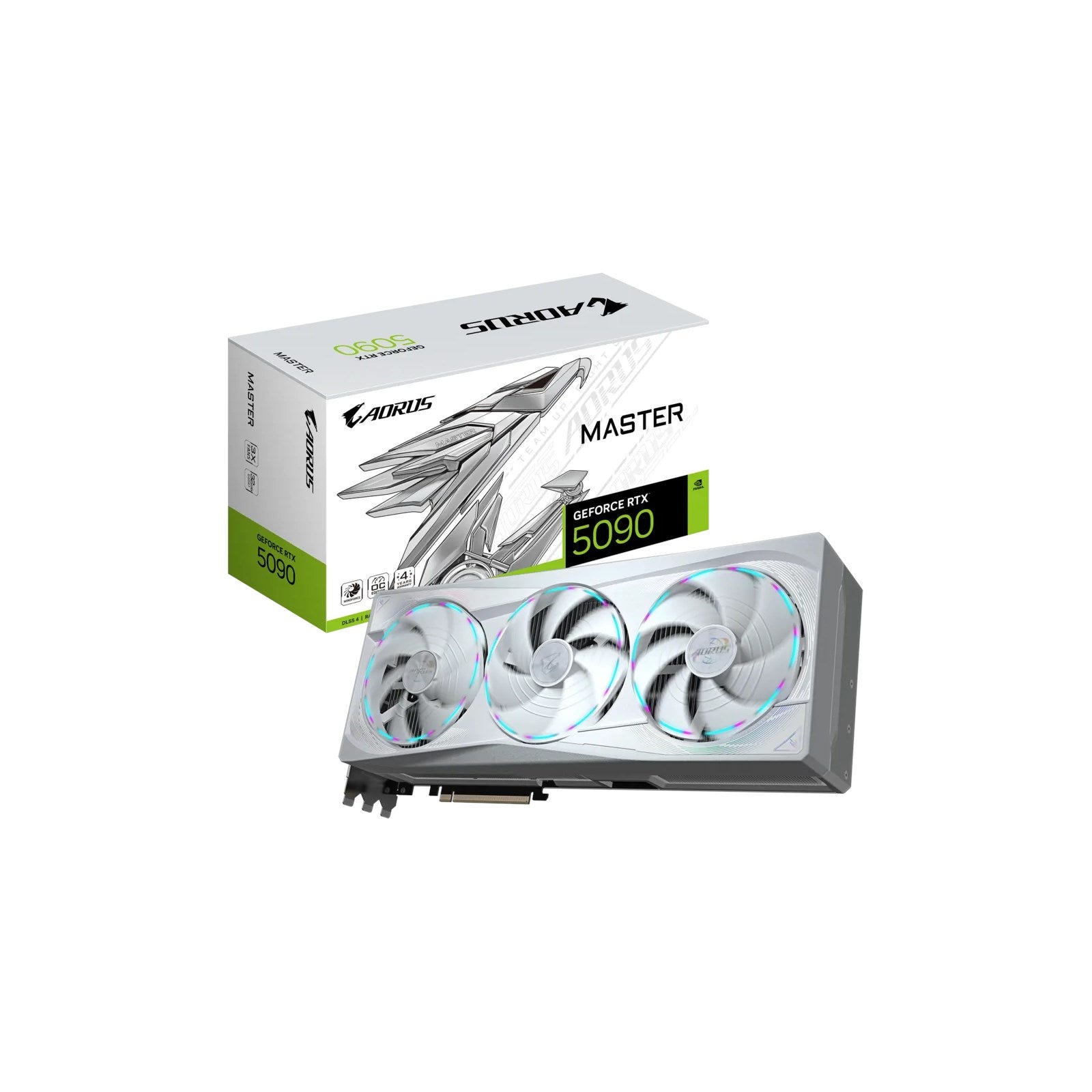 GIGABYTE AORUS GeForce RTX 5090 Master Ice Graphics Card