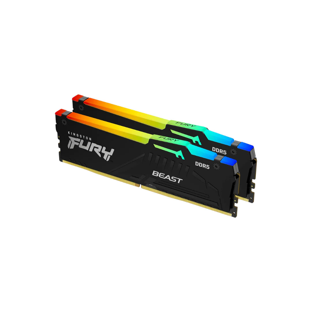 Kingston Fury Beast RGB 32GB DDR5 Desktop Memory