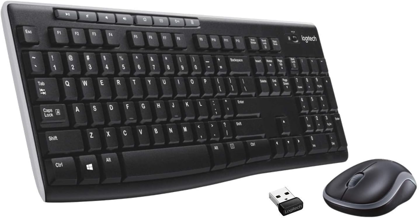 Logitech MK270 Wireless Combo Keyboard and Mouse