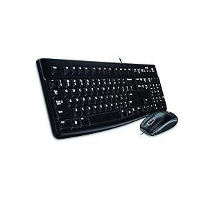 Logitech MK120 Wired Keyboard and Mouse