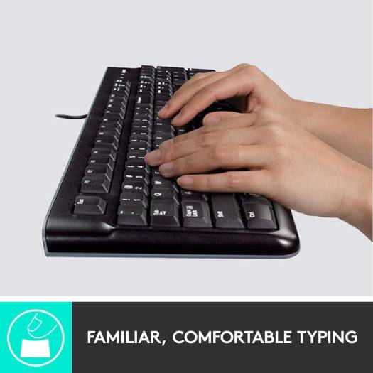 Logitech MK120 Wired Keyboard and Mouse