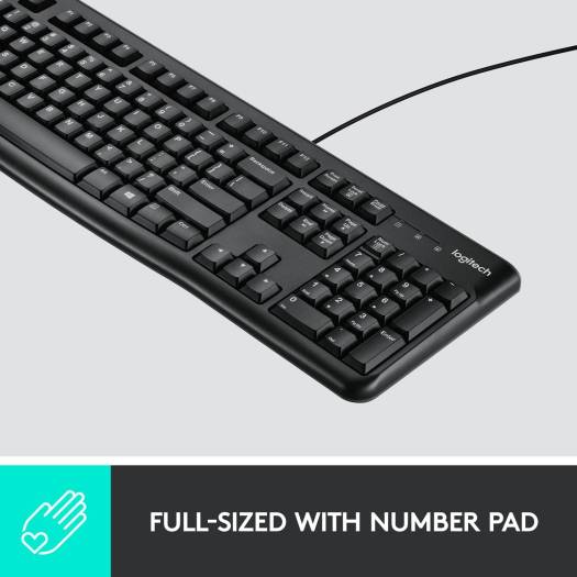 Logitech MK120 Wired Keyboard and Mouse