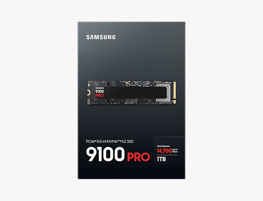 SAMSUNG 9100 PRO PCIe 5.0 NVMe M.2 Internal SSD MZ-VAP1T0BW