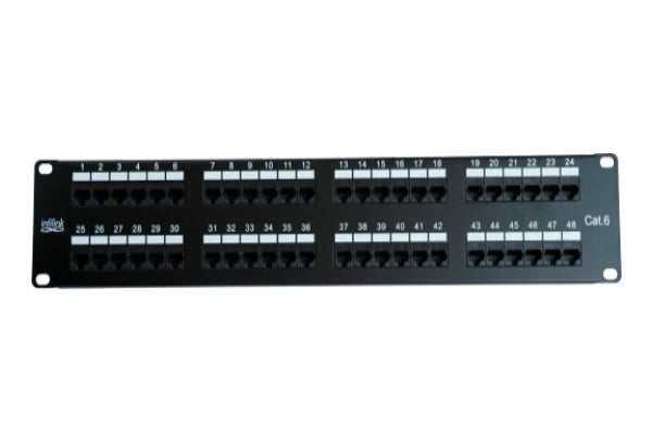 Infilink IP-PP648V2 Patch Panel Fully- Loaded 48 ports