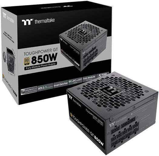 Thermaltake Tough power GT 850W Fully Modular Power Supply PS-TPT-0850FNFAGK-3