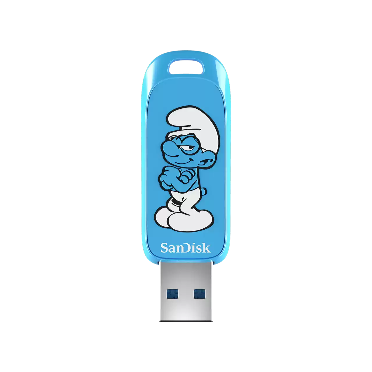 SanDisk 64GB Smurfs USB Flash Drive - SDCZIS-064G-G46