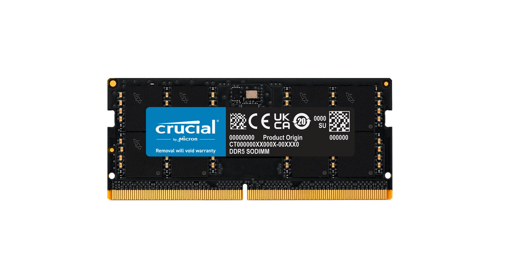 Mémoire SO-DIMM DDR5-5600 pour portable Crucial