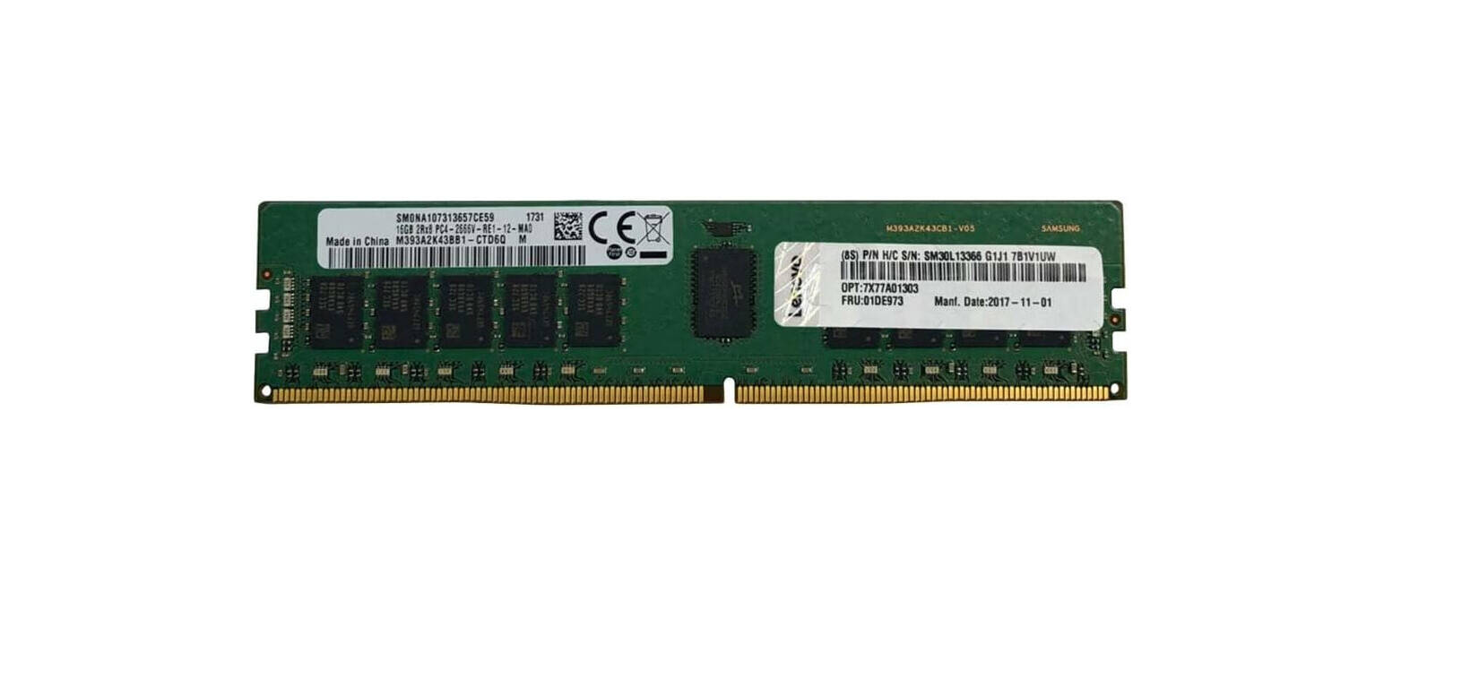 Lenovo ThinkSystem 32GB DDR4 Dual Rack Server Memory