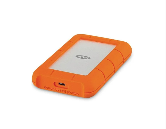 LaCie 5TB Rugged USB 3.1 Gen 1 Type-C External Hard Drive