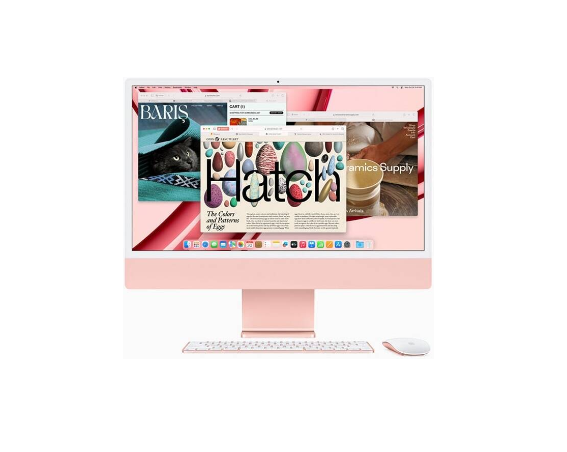 Apple 24-inch iMac M3 8C/10C 8GB RAM 512GB Pink MQRU3